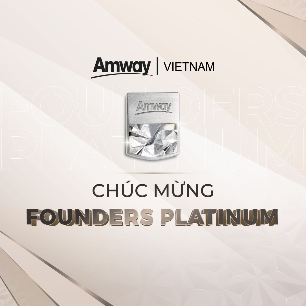 Founders Platinum amway