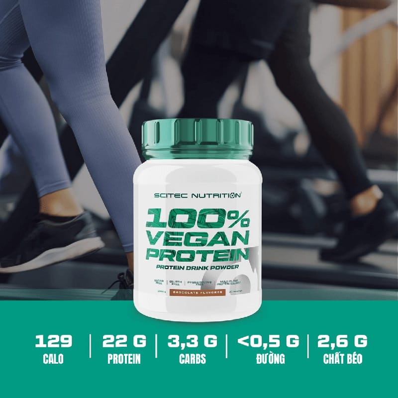 Scitec Nutrition 100% Vegan Protein 1000g
